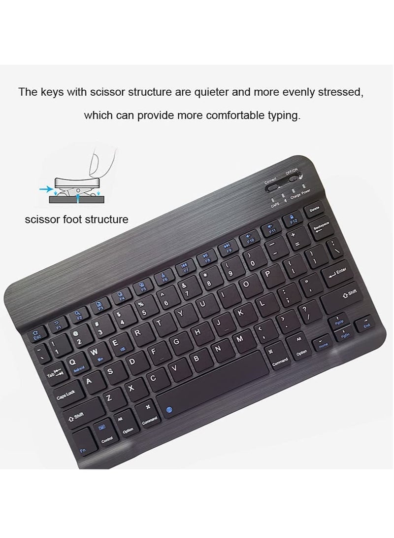 DUSALA Wireless Mouse Keyboard Set for Android Windows Tablet Cell Phone iPhone iPad Pro - Image 3