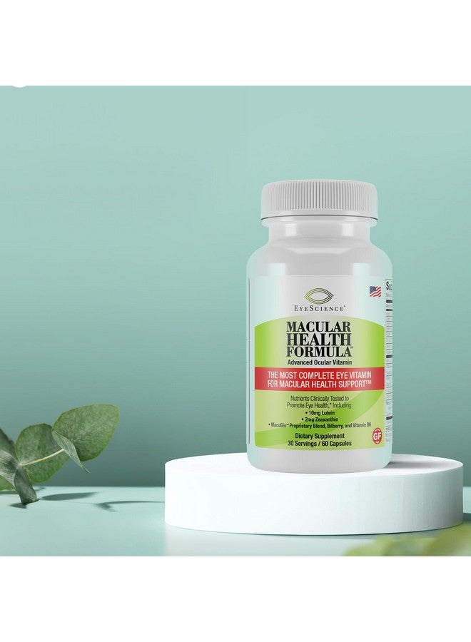 EyeScience Macular Health Beyond AREDS2 Formula, Advanced Ocular Vitamin - Containing Lutein, Zeaxanthin, Bilberry, and Vitamins C, D, E, and B6 (30 Day Supply) - Image 4