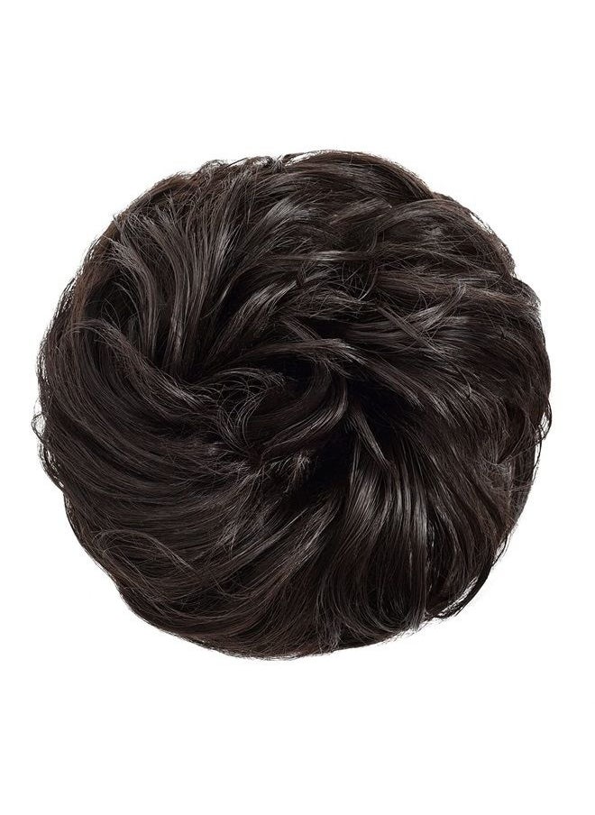 Rose bud Messy Bun Hair Pieces For Women Hair Bun Extension Updo Curly Messy Bun Scrunchie  - Image 2