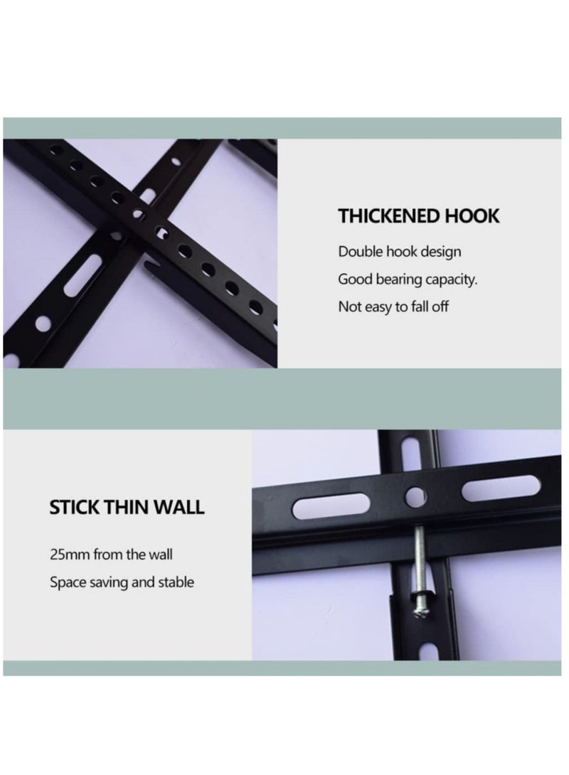 TV Wall Mount for TVs Up to 85" – Slim Profile, Holds TV Only 1.25" from Wall, Includes Big Hardware Assortment for Easy Installation - Image 5