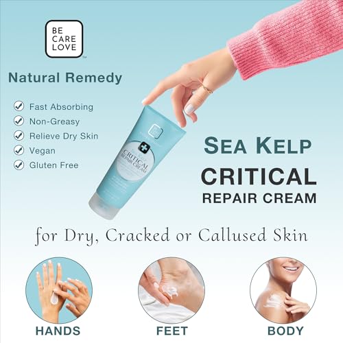 BCL Spa Be Care Love Spa: BCL Spa Critical Repair Cream softens dehydrated skin with Organic Arnica Flower + Sea Kelp, intensely hydrating Argan Oil + Shea Butter to Soothe + Soften Skin. 3 Fl Oz - Image 4
