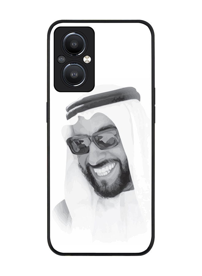 Stylizedd Rugged Black edge case for OnePlus Nord N20 5G Slim fit Soft Case Flexible Rubber Edges Anti Drop TPU Gel Thin Cover - Zayed Our Father - Image 1