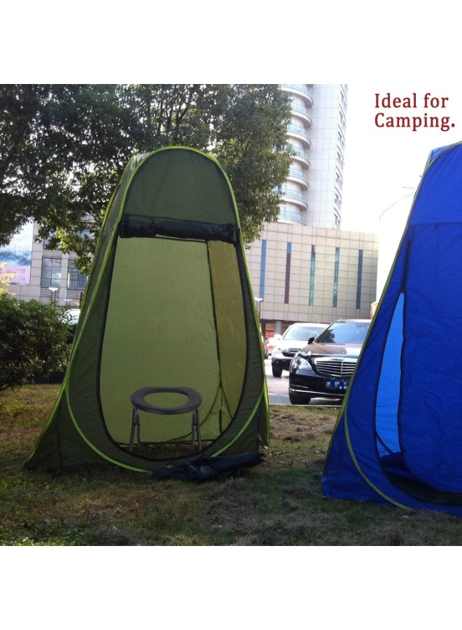 BJM Folding Commode Chair Portable Toilet Seat, 90kg Capacity - Image 3