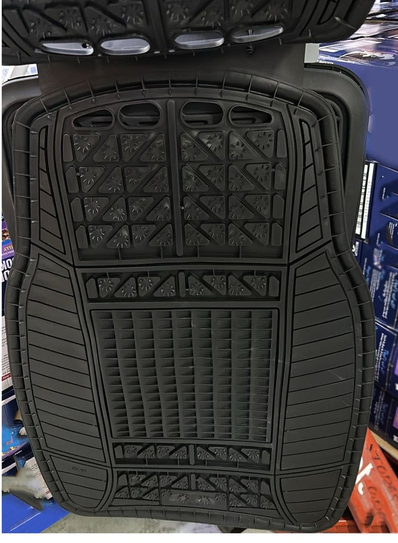 Michelin Michelin 98016 All Weather Rubber Mat Set - Black (4 Pieces)  - Image 4