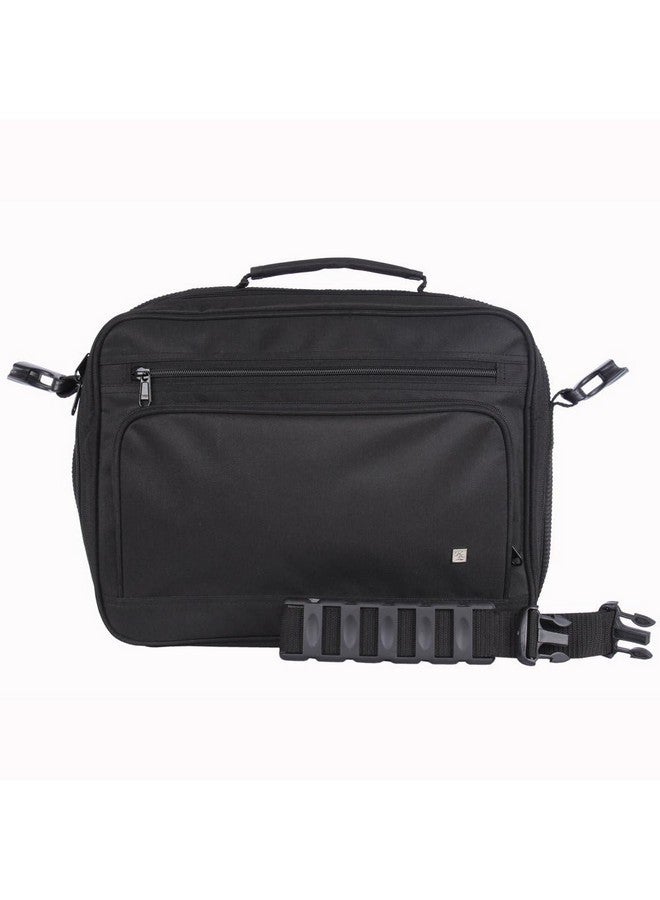 RL Polyester 38.1 cms Black Messenger Bag (P 2- BLK) - Image 4