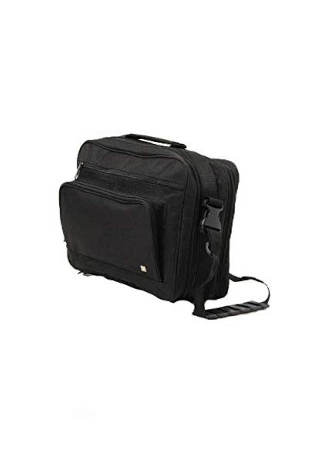 RL Polyester 38.1 cms Black Messenger Bag (P 2- BLK) - Image 1