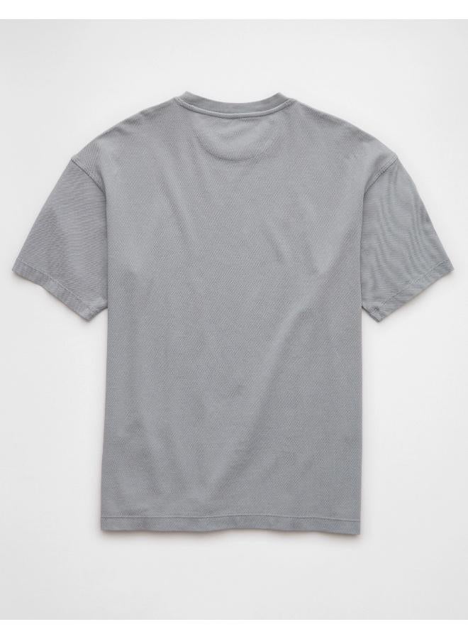 American Eagle AE Boxy Pique T-Shirt  - Image 4