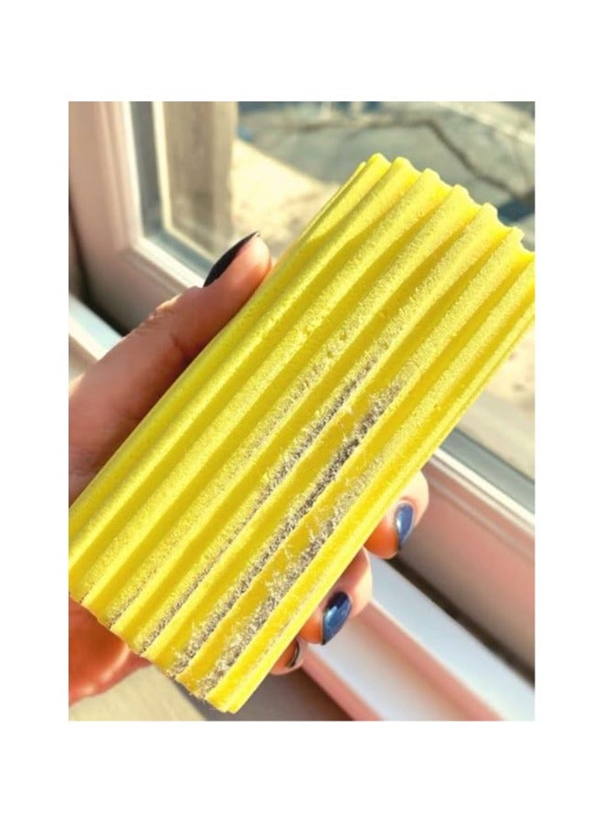 Damp Duster - Ideal for Blinds, Vents, Baseboards u0026 More - Traps Dust u0026 Dirt Easily - Rinse u0026 Reuse - Image 1