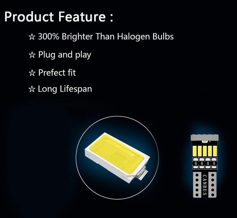 AWALITED LED Dome Light Replacement Bulbs for Jeep Wrangler - Image 4