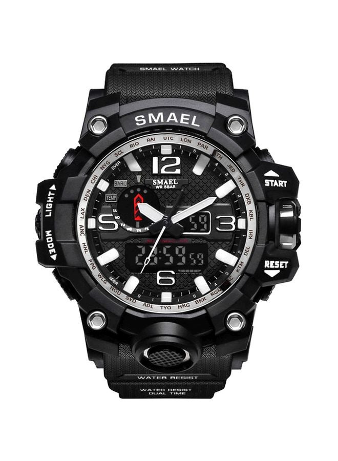 SMAEL Men's Water Resistant Analog/Digital Sport Watch 1545
