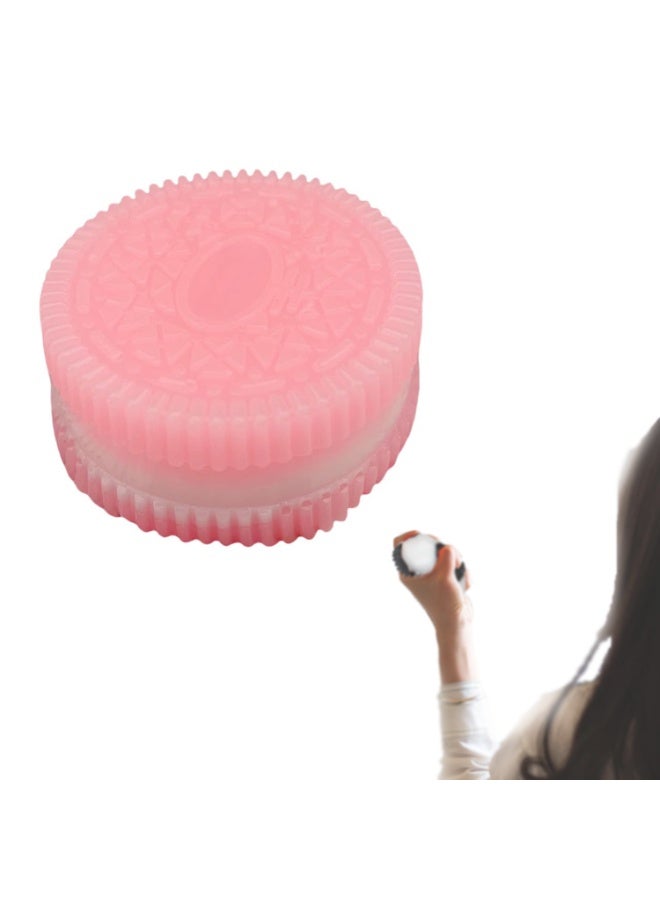 CMGTYYD Pinch Cookie Simulation Toys, Silicone Squeeze Toys Stress Relief, Ultra Soft Toys Large for Kids and Adults, Birthday and Party Squeeze Toys - Image 1