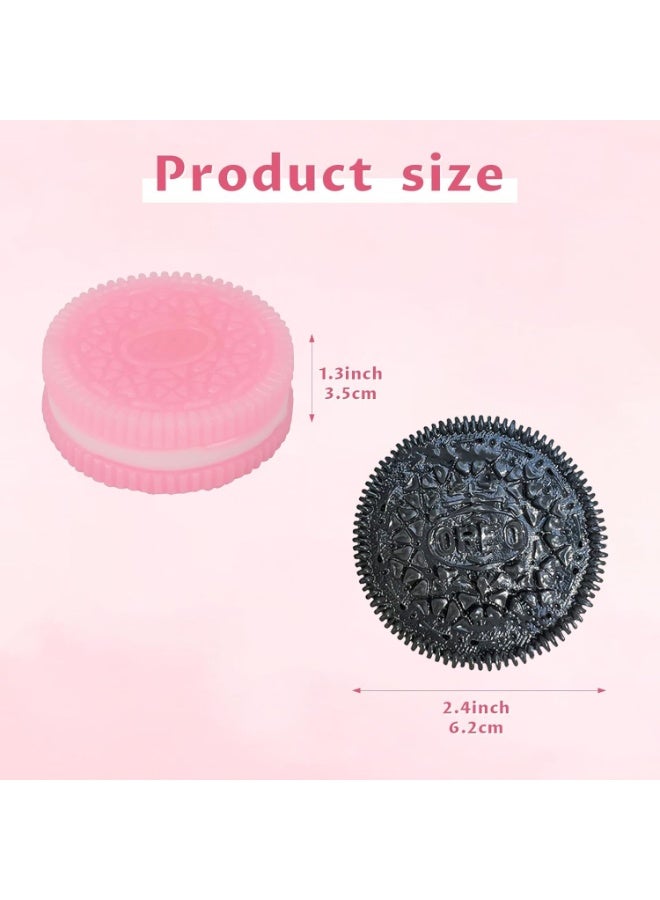 CMGTYYD Pinch Cookie Simulation Toys, Silicone Squeeze Toys Stress Relief, Ultra Soft Toys Large for Kids and Adults, Birthday and Party Squeeze Toys - Image 2