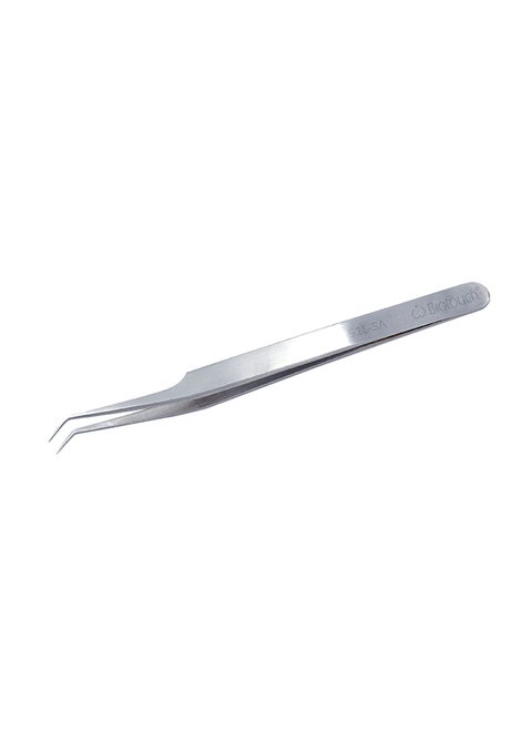 Pointed Tip Tweezers For Eyelash Extensions Precision Lashing Tweezers 140 Mm Curved Tip