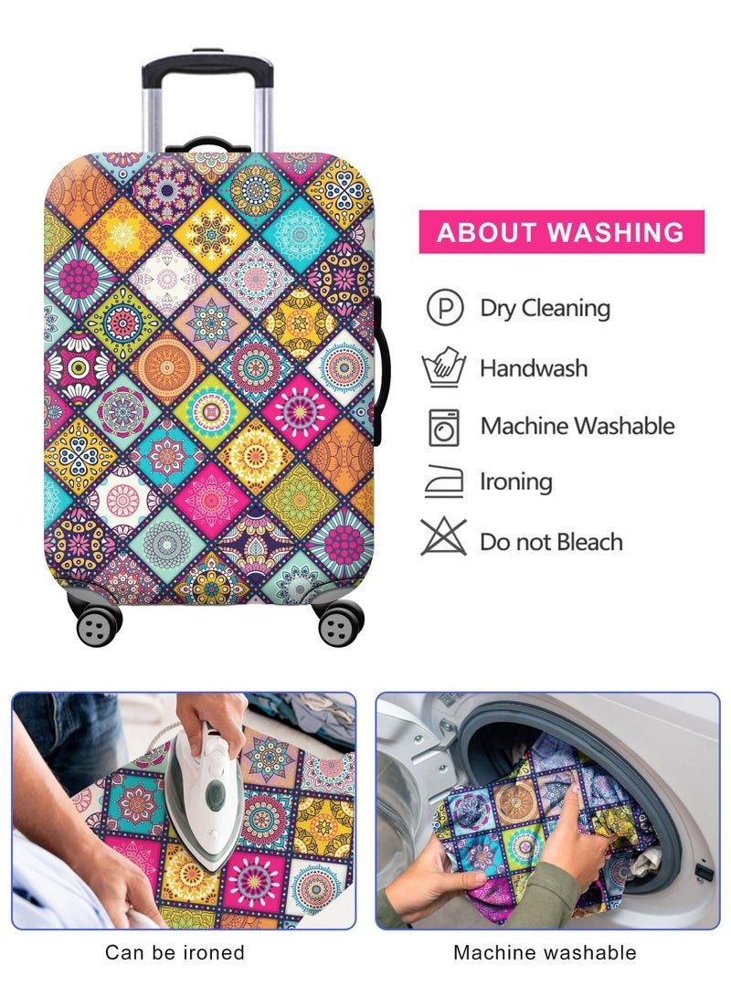 URbazaar Elastic Travel Luggage Cover Travel Suitcase Protective Cover for Trunk Case Apply to 18-30 inch luggage Suitcase Cover - Image 2