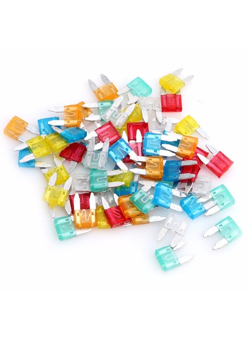 Car Fuses Assortment Kit, 180 Pcs Standard  Mini  Low Profile Mini Fuse  Automotive Blade Fuse for RV, Truck, Marine, Auto Accessories - Image 5