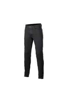 Alpinestars Alpinestars ARGON SLIM FIT DENIM PANTS BLACK  - Image 1