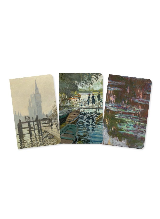 National Gallery: Monet Set of 3 Midi Notebooks  - Image 2