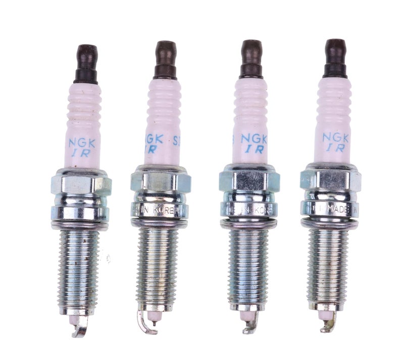 YLQASOON 4 Pcs Spark Plug 1886709095 1886709095 Compatible with Hyundai Kona 1821 Veloster 1921 Elantra 1720 Kia Seltos 2122 Forte 1721 Soul 2021