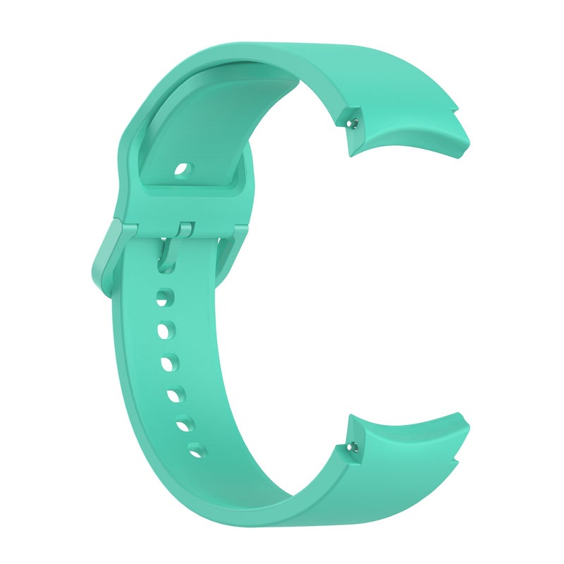 Replacement Strap For Samung Galaxy Watch4 40mm / 44mm Silicone Flat Buckle Watch Band(Mint Green) - Image 3