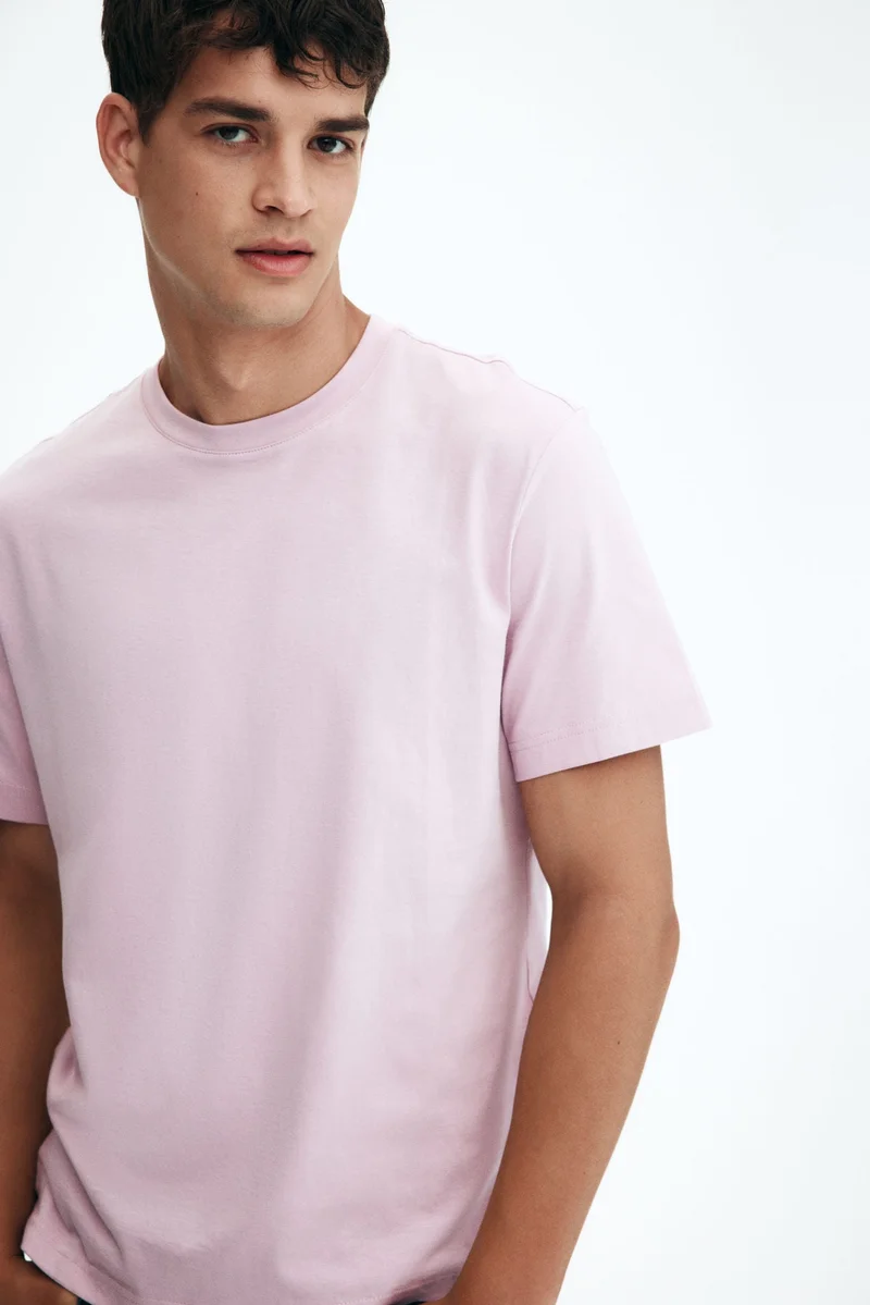 H&m Cotton T-shirt Regular Fit