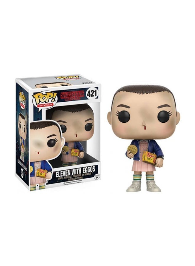 NIBEMINENT Stranger Things Eleven With Eggos Bobblehead - Image 1
