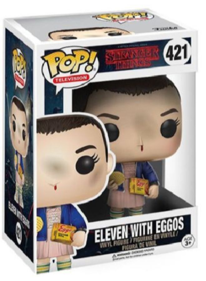 NIBEMINENT Stranger Things Eleven With Eggos Bobblehead - Image 3