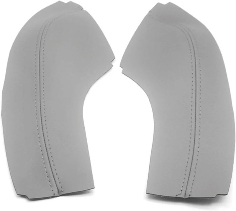 QASULER Gray Microfiber Leather Armrest Cover for Civic 2016-2019 - Image 2