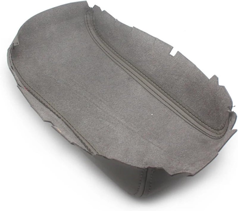 QASULER Gray Microfiber Leather Armrest Cover for Civic 2016-2019 - Image 4