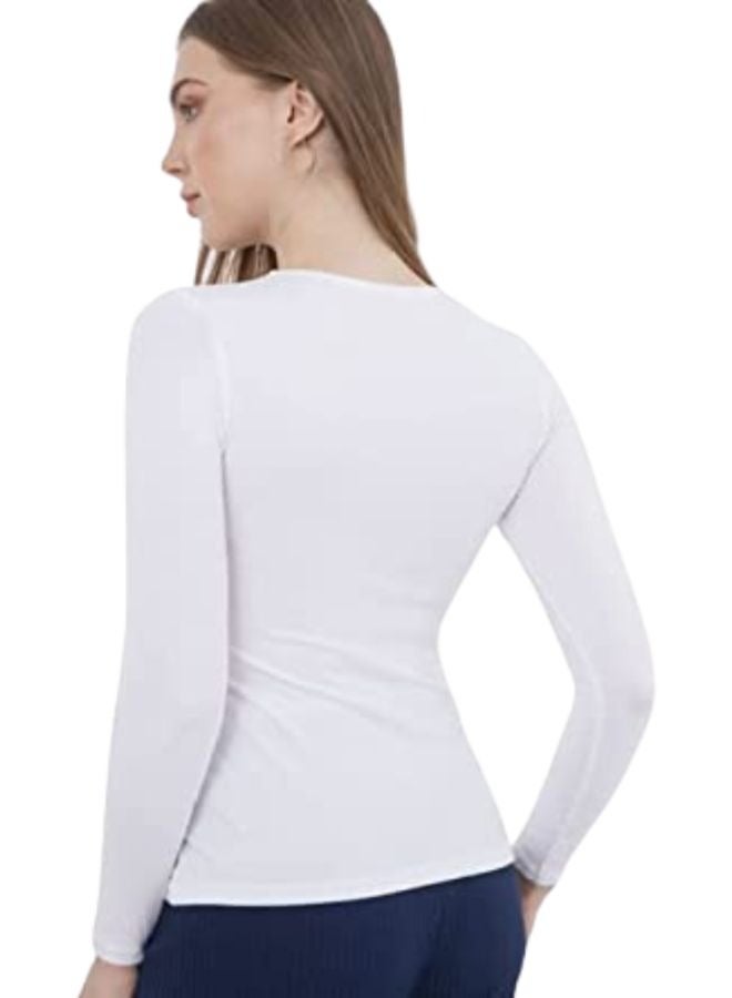 Carina Long sleeve cotton T-shirt - Image 2