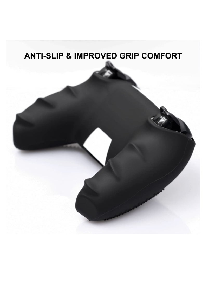Generic PS5 Controller Skin, Anti-Slip Thicken Silicone Protective Cover Case Perfectly Compatible with Playstation 5 Dualsense Controller Grip with 4 x Thumb Grip Caps  - Image 3