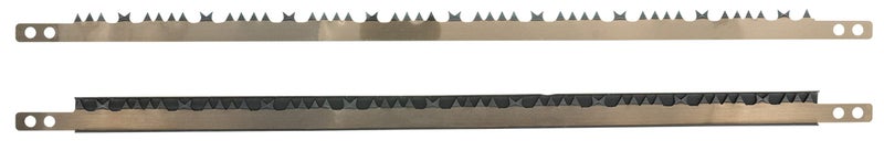 Hooyman Bow Saw Replacement Blades with Heavy Duty Construction, High Carbon SK5 Steel, Universally Compatible 21-inch Blades, and Impulse-Hardened Teeth for Land Management, Gardening, and Outdoors - Image 3