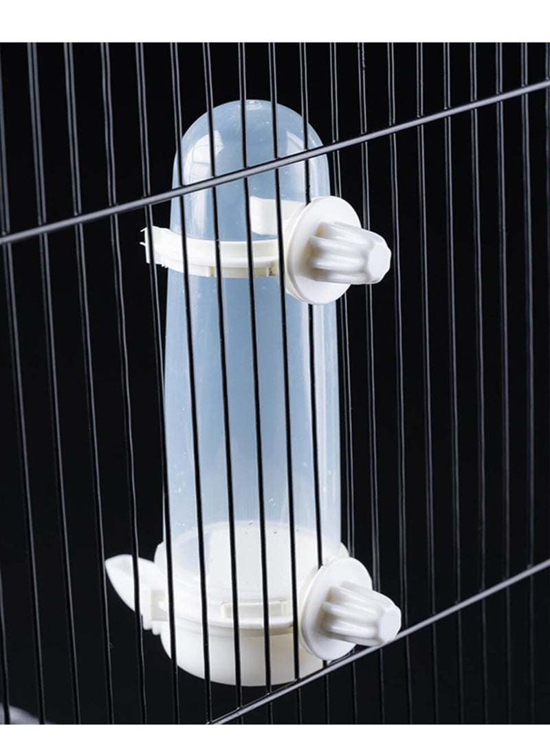 (2Pcs) Pet Bird Water Feeder 8.45 Fl Oz Parrot Water Dispenser Bird Cage Suspended Automatic Water Dispenser /Bird Feeders for Parakeet Budgie Cockatiel Lovebirds Canary Finch - Image 3