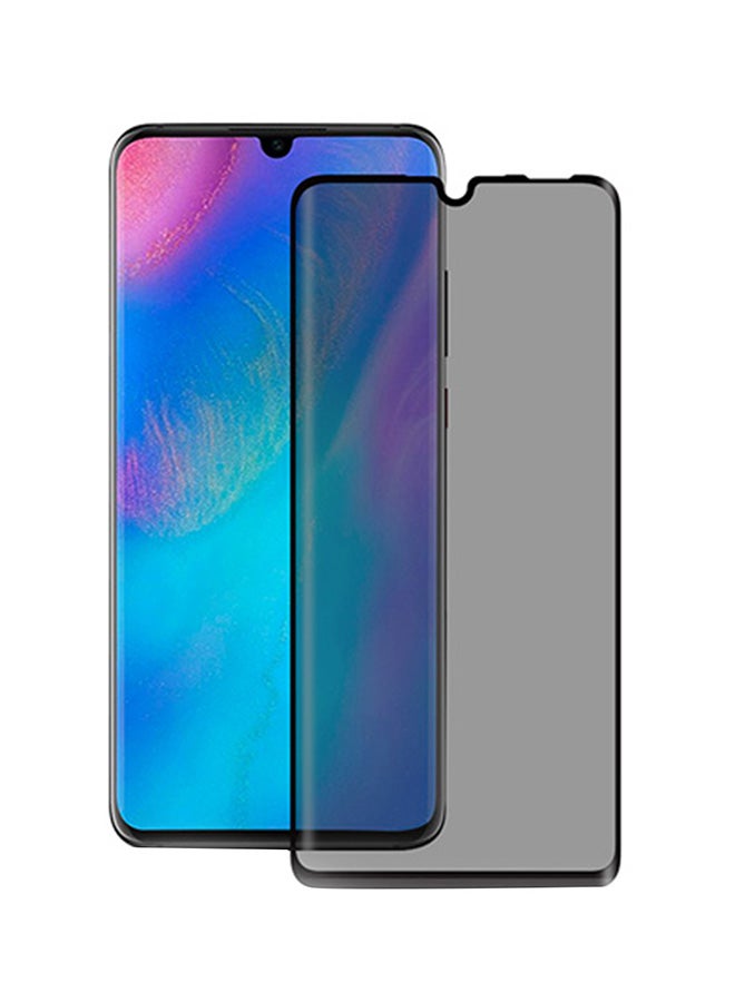 هايفن لاصقة حماية لموبايل هواوي P30 لايت أسود / شفاف - Image 1