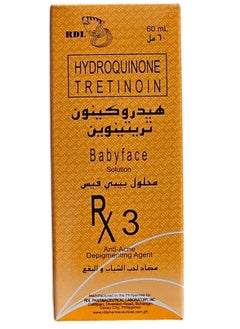Babyface Baby Face Hydroquinone TretinoinAnti-acne & Stains Solution 60 ml 