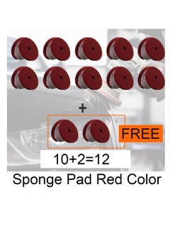 DATO 10+2 SPONGE Red PAD 8-INCH  - Image 1