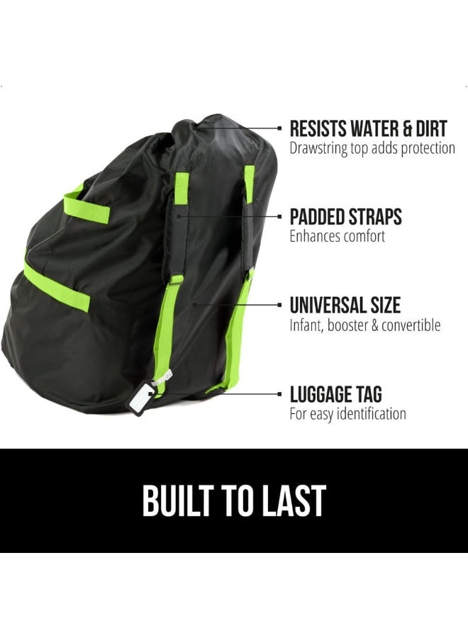 GORILLA GRIP Car Seat Travel Bag for Airplane Gate Check - Image 2