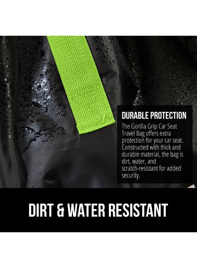 GORILLA GRIP Car Seat Travel Bag for Airplane Gate Check - Image 3