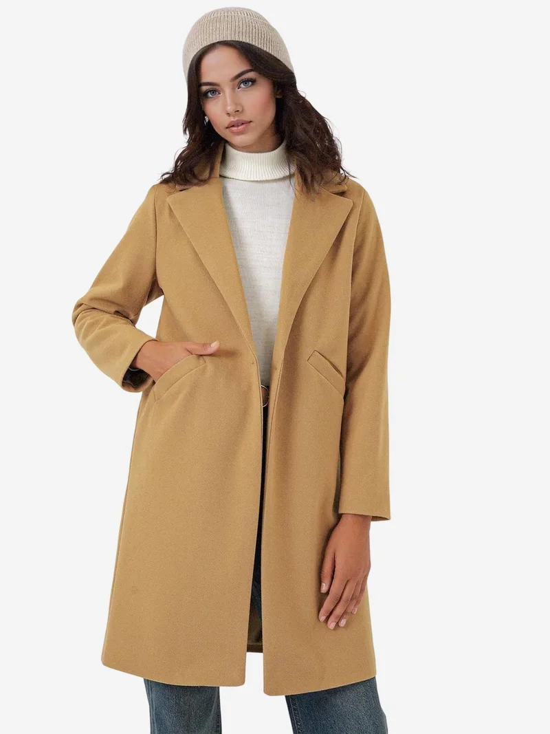 BDART Buttoned Long Coat with Pockets