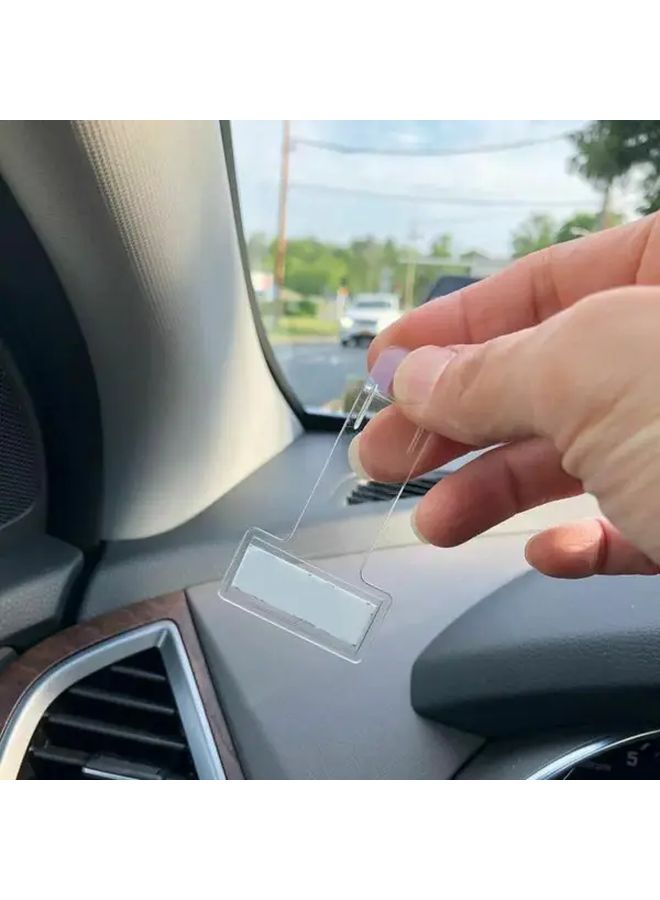 10pcs Car Parking Ticket Holder Clips Windshield Organizer Secure Grip Easy Install - Image 2