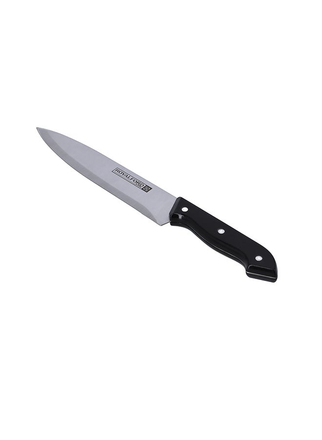 Royalford 5-Piece Deluxe Cutting Set Black/Silver 35cm - Image 5