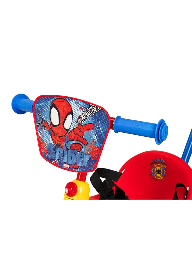 Spartan Marvel Spiderman Tricycle with Pushbar  - Image 3