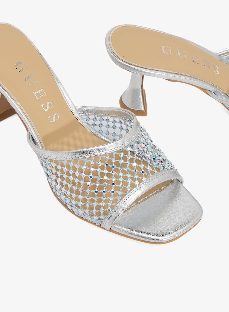 GUESS Casual Heeled Sandals - Image 4
