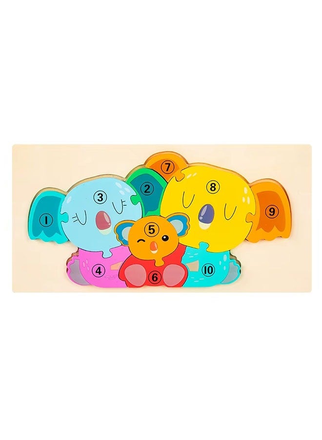 3DM Educational Puzzel - Smart Play For Little Learners !