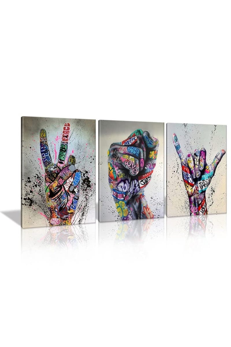 KAWAHONE Graffiti Art Banksy Prints - Banksy Wall Poster - Image 1