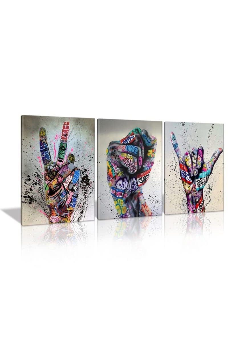 KAWAHONE Graffiti Art Banksy Prints - Banksy Wall Poster - Image 2