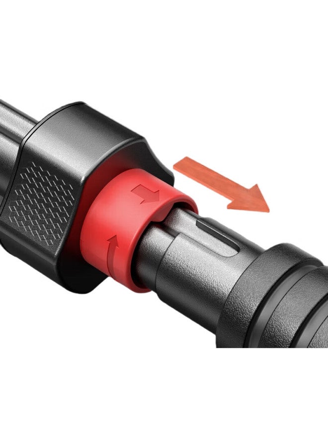 Hui Xun شريط سحب منزلي من هويكسون لمعدات اللياقة البدنية الداخلية، معدات تمرين مثبتة على الباب بدون حفر، شريط رياضي معلق، حجم متوسط - Image 1