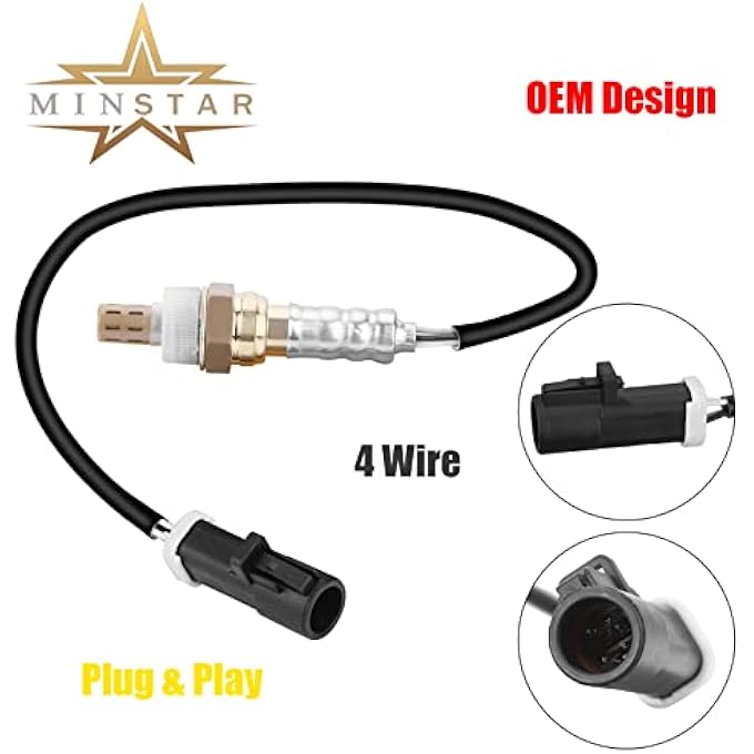 MINSTAR 2344609 O 2 Sensor Front Rear Upstream Downstream ForFord ForLincoln ForMercury  ForMazda  Ranger Mustang Expedition Explorer Escape F150 Tribute - Image 4