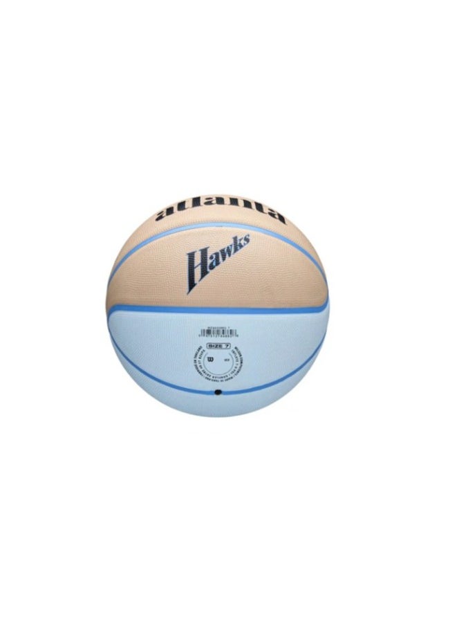 Wilson - NBA Team City Edition Icon Atlanta Hawks Basketball  Size: 7 - Image 1