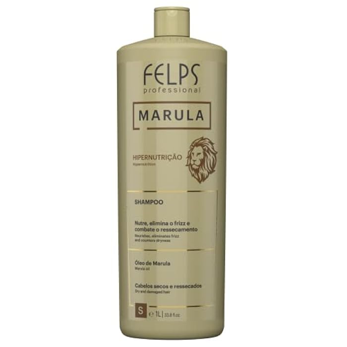 Felps Professional شامبو فيلبس مارولا هايبر-تغذية - الحجم - 1 لتر / 33.8 أونصة - Image 1