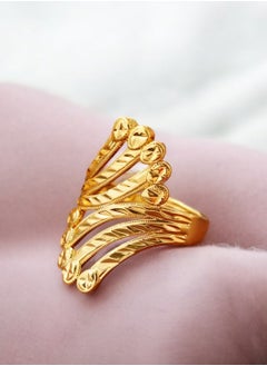 GOLDMAX 21k Gold Plated Ring For Women One Size  - Image 1